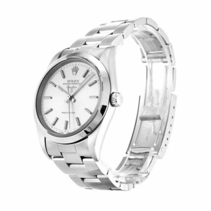 New Arrivals Rolex Air King Silver Baton Left