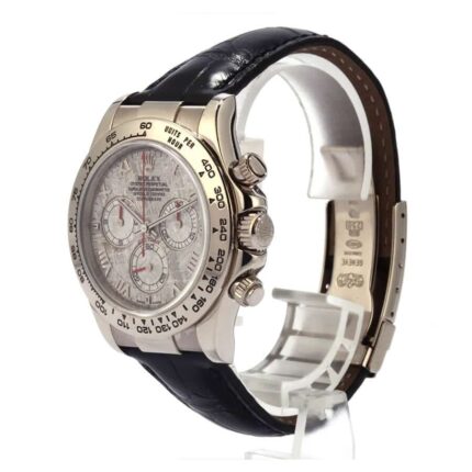New Arrivals Rolex Daytona White Arabic Replica Left