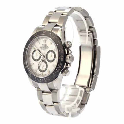 New Arrivals Rolex Daytona White Dial Replica Left