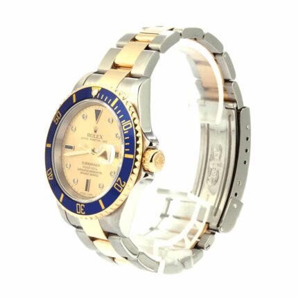 New Arrivals Rolex Submariner Two Tone Replica Left