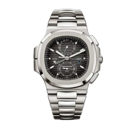 New Arrivals patek philippe nautilus travel time chronograph stainless steel replica 1
