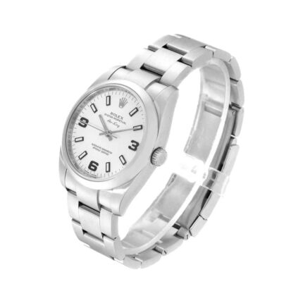 New Arrivals rolex air king stainless steel white dial 114200 3