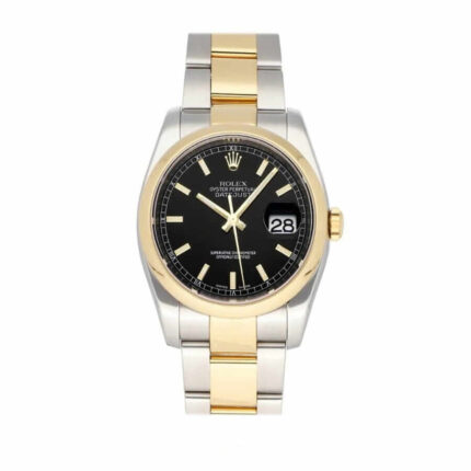 New Arrivals rolex datejust 36 black roman numeral dial watch 116a231 jubilee replica
