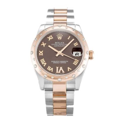 New Arrivals rolex datejust chocolate roman numeral diamond