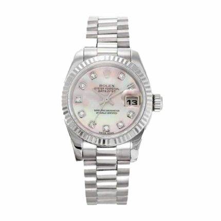 New Arrivals rolex datejust mother of pearl ladies dial 179179 replica