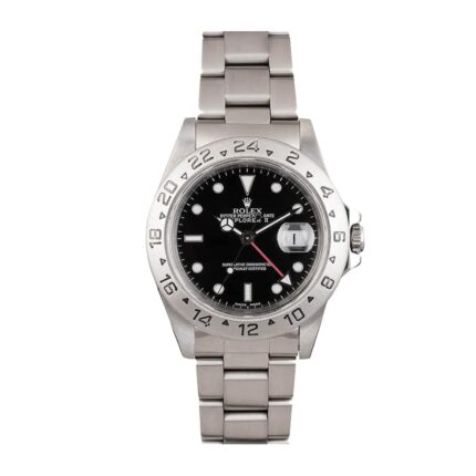 New Arrivals rolex explorer ii vintage unpolished rail spider black dial 16550 replica