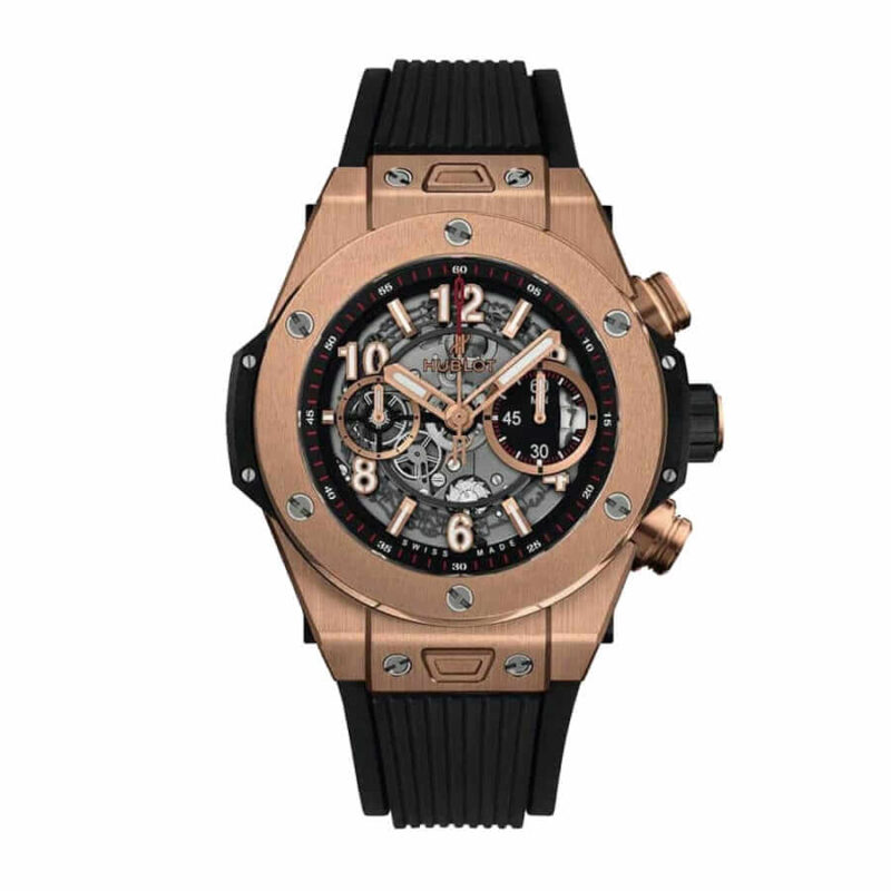 Homeaa hublot big bang unico king gold flyback replica