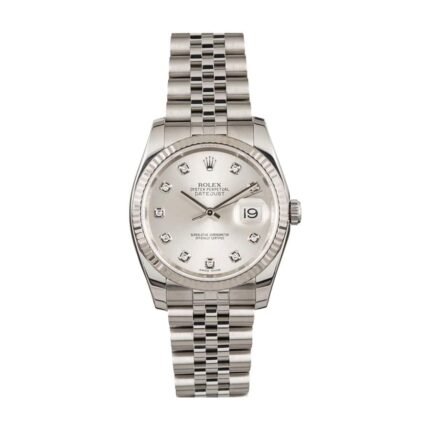 New Arrivals rolex datejust 126234 36mm steel automatic silver dial