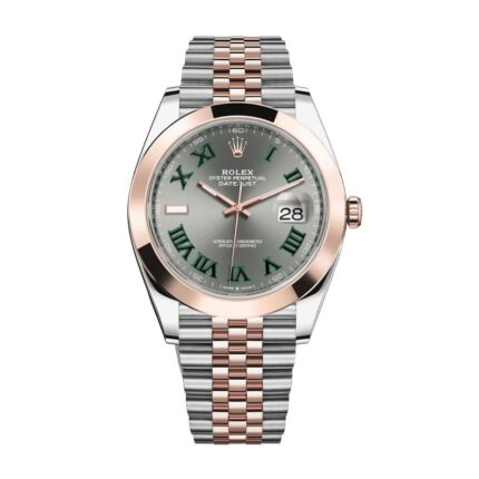 New Arrivals rolex datejust 126301 0016 steel gold automatic grey dial jubilee replica
