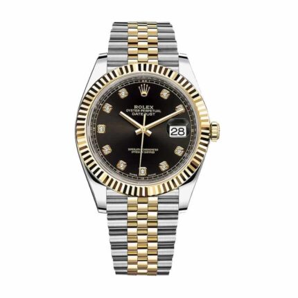 New Arrivals rolex datejust 178383 31mm steel gold automatic black dial