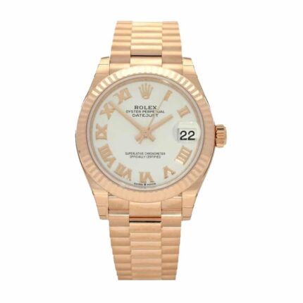 New Arrivals rolex datejust 278275 31mm midsize rose gold white dial