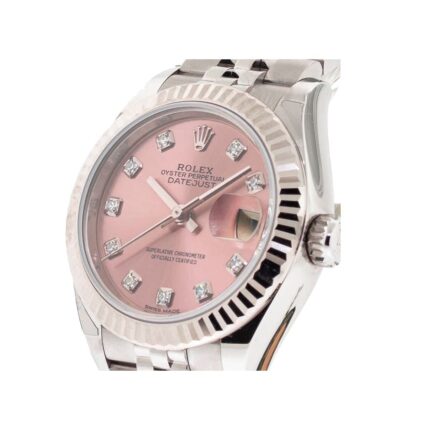 New Arrivals rolex datejust 279174 steel pink dial jubilee replica 1