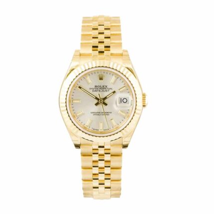 New Arrivals rolex datejust 279178 28mm yellow gold automatic silver dial