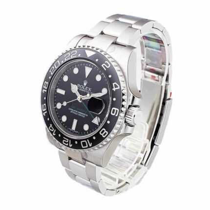 New Arrivals rolex gmt master ii 116710ln steel automatic black dial replica