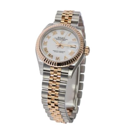 New Arrivals rolex datejust 28mm 279171 steel and everose gold automatic white dial replica