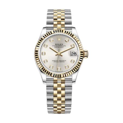 New Arrivals rolex datejust 28mm 279173 steel yellow gold automatic silver with diamond dial