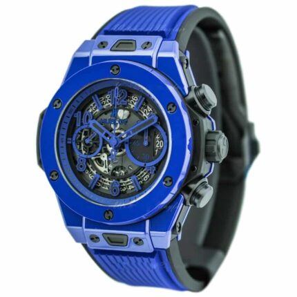 New Arrivals hublot big bang unico blue magic 45 mm replica