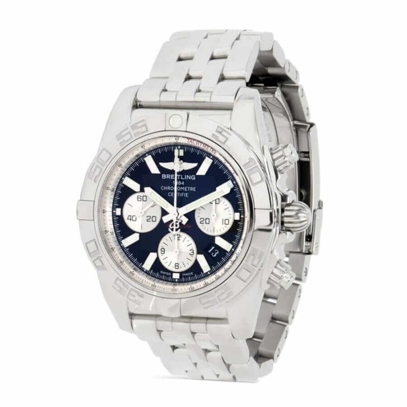 Homeaa breitling chronomat 44 black serviced complete ab011012 b967 375a
