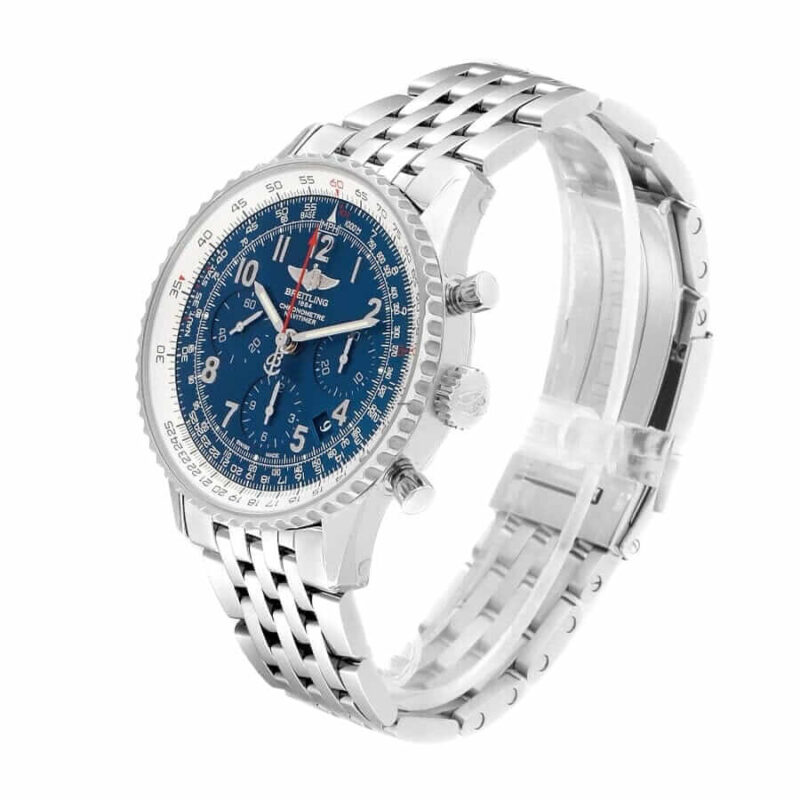 Homeaa breitling navitimer 01 blue dial limited edition ab0121c4 c920 447a unworn