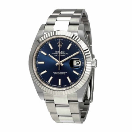 New Arrivals rolex datejust jubilee 126334 steel automatic blue dial replica 5