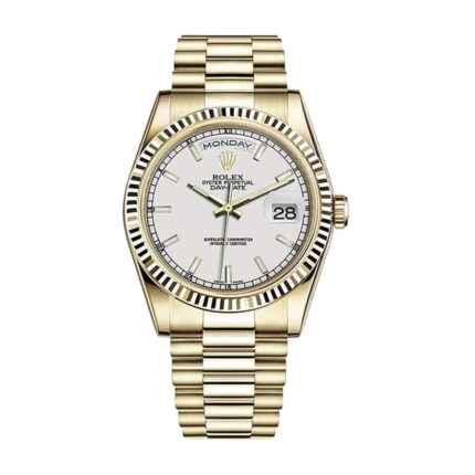 New Arrivals rolex day date automatic yellow gold champagne dial 118238 1