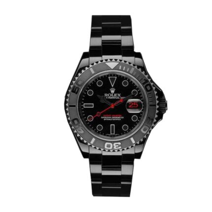 New Arrivals rolex yacht master triple red titan black 116622 replica 1