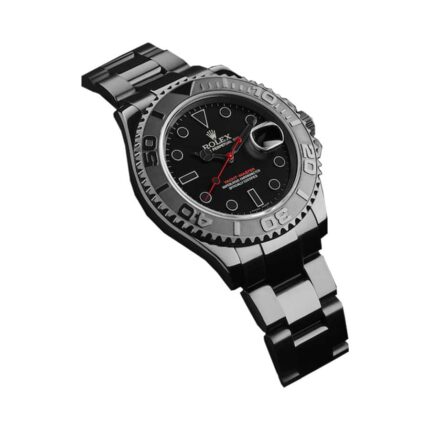 New Arrivals rolex yacht master triple red titan black 116622 replica 3