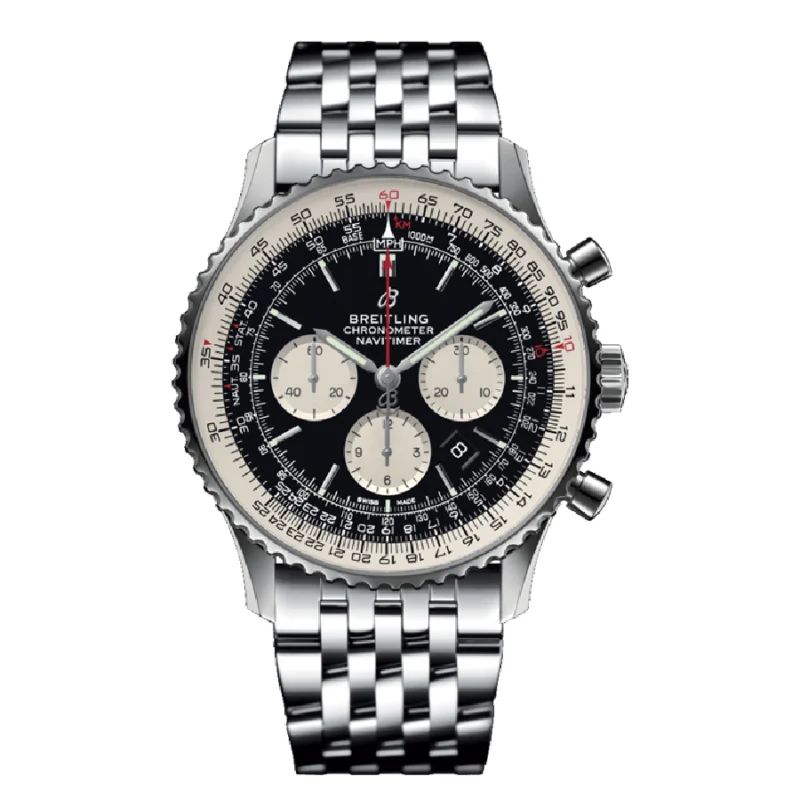 Homeaa Breitling Navitimer B01 Black Replica 1