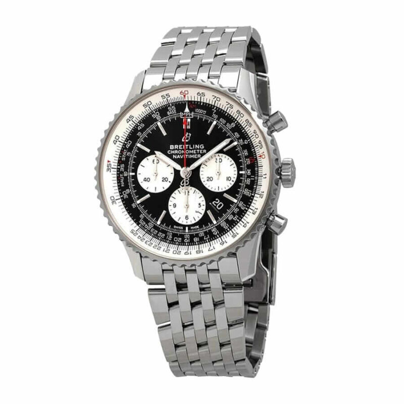 Homeaa breitling navitimer b01 black dial limited edition ab0127211b1a1 unworn