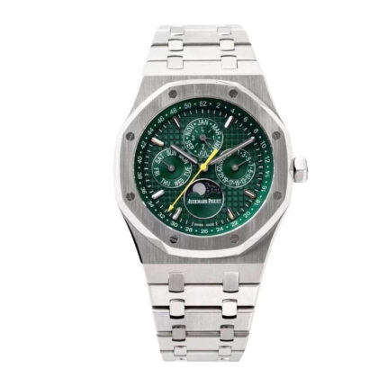 New Arrivals audemars piguet royal oak offshore chronograph green dial 26574st oo 26606st 03 multifunctional series replica