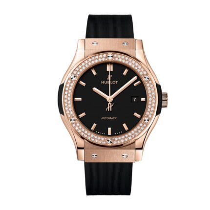 New Arrivals hublot classic fusion best edition with diamond black dial replica