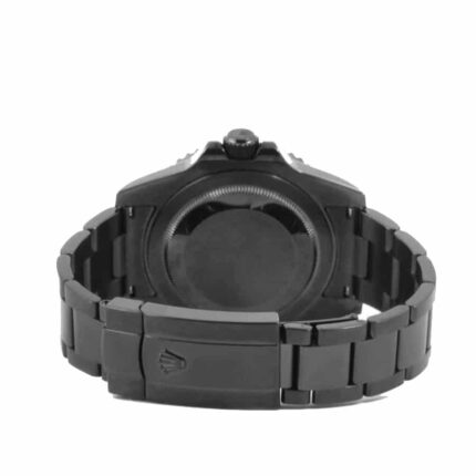New Arrivals rolex blaken gmt master ii singel black dial 116710 dlc pvd r