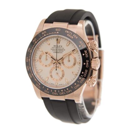 New Arrivals rolex cosmograph daytona everose gold ivory dial 116515ln