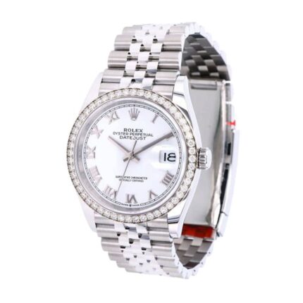 New Arrivals rolex datejust 36 126284rbr white roman dial