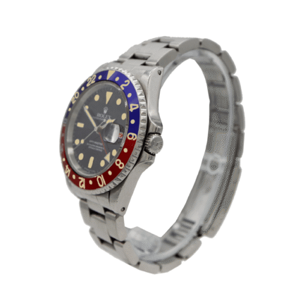 New Arrivals rolex gmt master ii red black bezel blue dial 16710 oyster replica 2 1