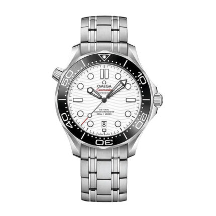 New Arrivals omega seamaster diver steel 210 30 42 20 04 001 white dial replica