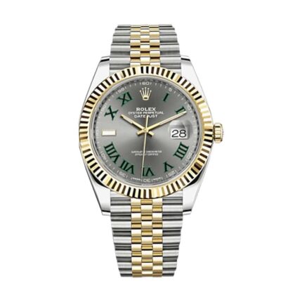 New Arrivals rolex datejust steel yellow gold automatic grey dial jubilee replica6