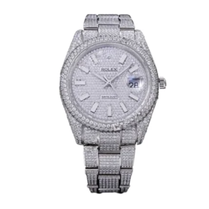 New Arrivals rolex pave dial replica 1