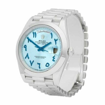 New Arrivals rolex arabic dial blue unitedluxury