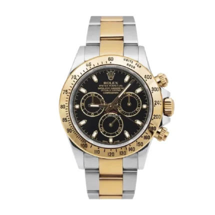 New Arrivals daytona 116520 gold steel black replica 1