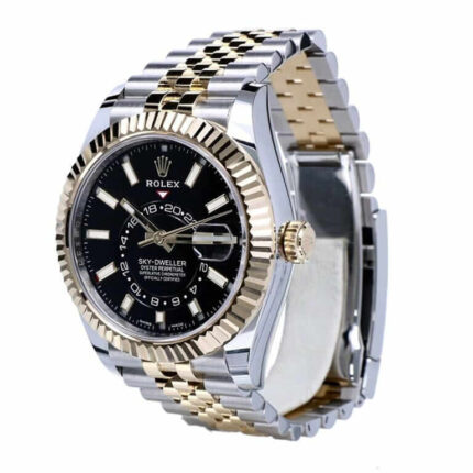 New Arrivals rolex sky dweller black dial 32693 united left replica