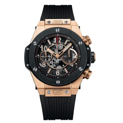 New Arrivals Hublot Unico King Gold Replica 1