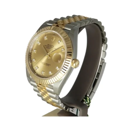 New Arrivals rolex datejust 36 gold 126233 jubilee replica 2