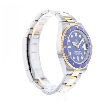 New Arrivals Rolex Submariner Date Two Tone Blue Dial 126613 Replica1