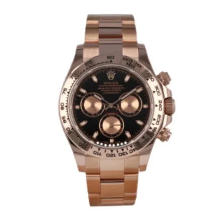 New Arrivals Rolex Daytona Cosmograph 116505 Everose Gold Black Dial Replica
