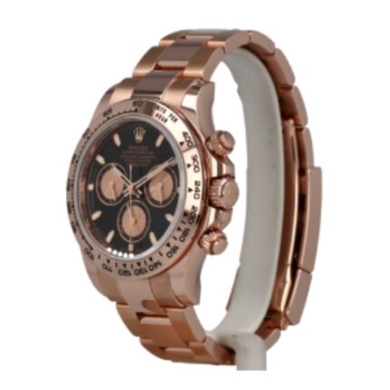 New Arrivals rolex daytona cosmograph 116505 everose gold black dial replica 3