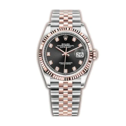 New Arrivals rolex datejust 126301 two tone fluted replica 1
