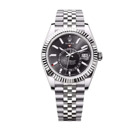New Arrivals rolex sky dweller 326934 black dial jubilee replica 1