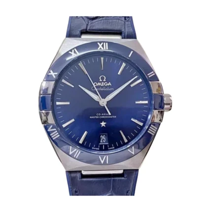 New Arrivals omega constellation blue dial replica 8
