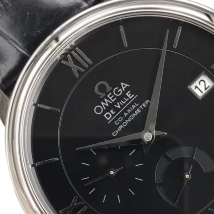 New Arrivals omega de ville black dial replica 4